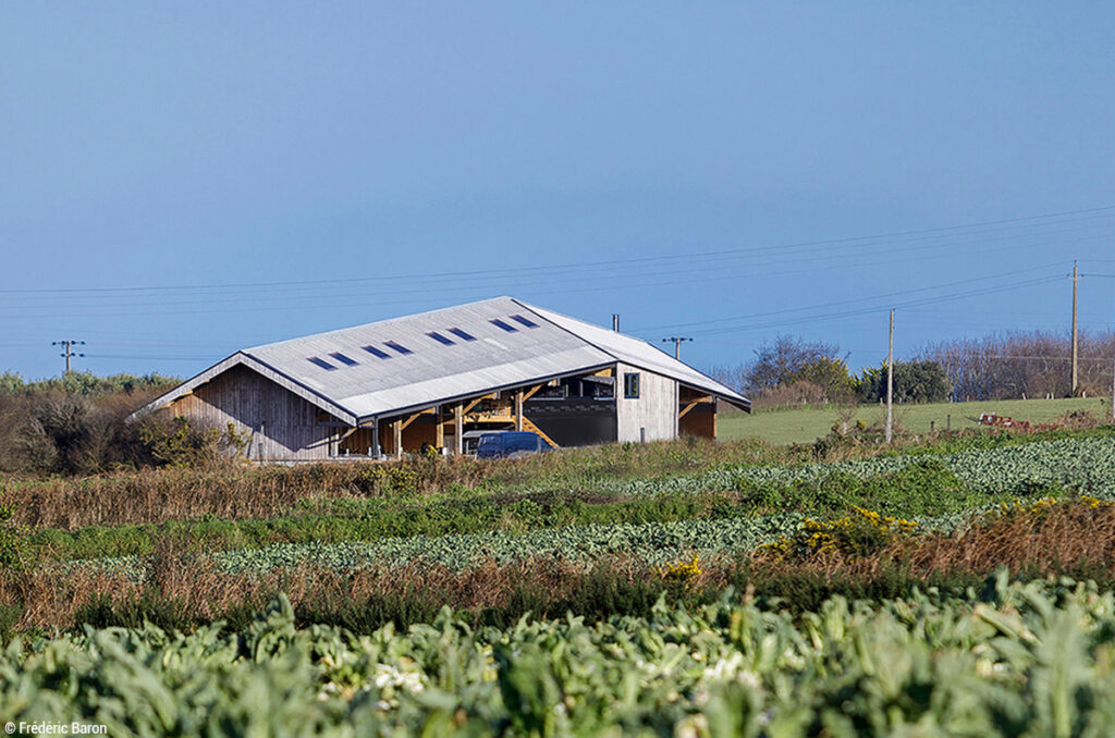 Ferme en bois du GAEC des Hautes Terres